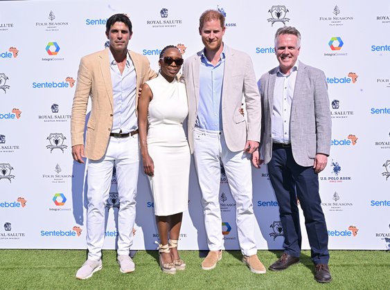 PRINCE HARRY, THE DUKE OF SUSSEX PLAYS TO BENEFIT SENTEBALE