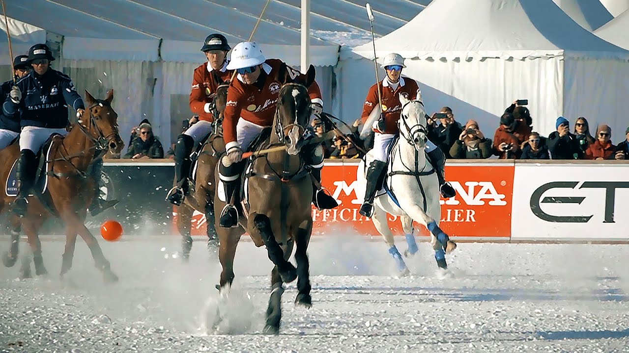 Snow Polo St. Moritz 2020 / FINAL LIVE from the frozen lake of St. Moritz 